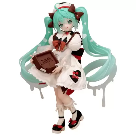 Statueta PVC Hatsune Miku x Tirol Choco Trio-Try-iT Hatsune Miku Milk Ver. 18 cm poza produsului