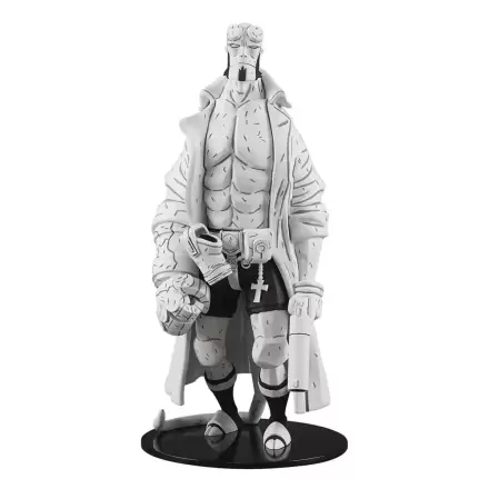 Statuie vinil Hellboy 30th Anniversary B&W Variant Previews Exclusive 32 cm poza produsului