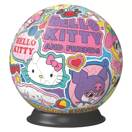 Hello Kitty 3D puzzle 72 piese poza produsului