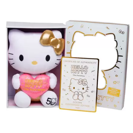Hello Kitty 50th Anniversary jucărie de pluș 30cm poza produsului