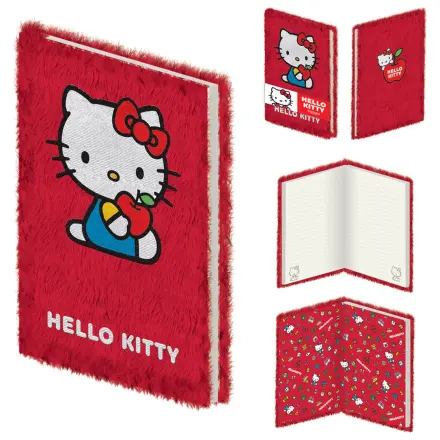 Hello Kitty A5 caiet de pluș poza produsului