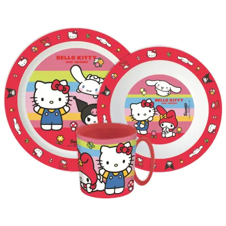 Hello Kitty and Friends Set de vase, Set din micro plastic cu o cana poza produsului