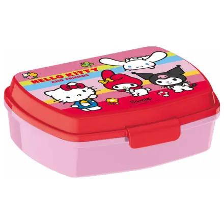 Hello Kitty and Friends Funny Plastic Sandwich Box poza produsului