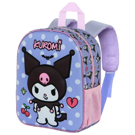 Rucsac 3D Hello Kitty and Friends Kuromi Rebel 30cm poza produsului