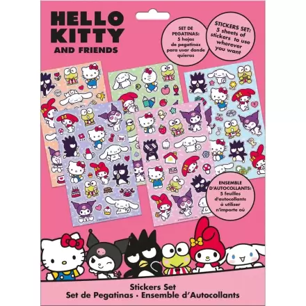 Hello Kitty and Friends Set de autocolante poza produsului