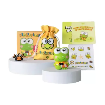 Hello Kitty and Friends Figurina mini Keroppi 7 cm poza produsului