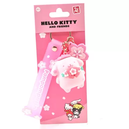 Hello Kitty and Friends Sanrio Sakura Pompompurin breloc termékfotója