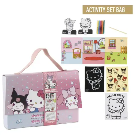 Set geanta de colorat Hello Kitty and Friends poza produsului