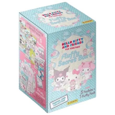Hello Kitty and Friends Trading Cards Fluffy Secret Cutie Box poza produsului