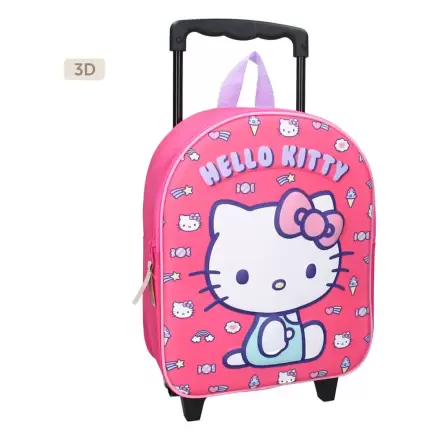 Hello Kitty Trolley Rucsac 3D Another Dimension 32 cm poza produsului