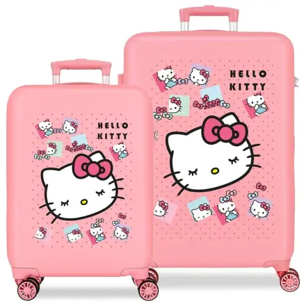 Hello Kitty Bows set de 2 piese de trolere ABS 55/65cm poza produsului