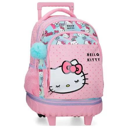 Hello Kitty Bows trolley compact extractabil 43cm poza produsului