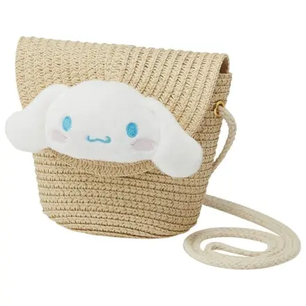 Hello Kitty Cinnamoroll Straw crossbody bag 13.8x13cm poza produsului