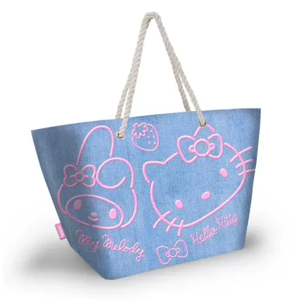 Hello Kitty Geantă de plajă Denim termékfotója