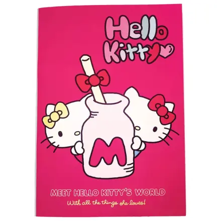 Hello Kitty Double B/5 Lined Notebook 40 de pagini poza produsului