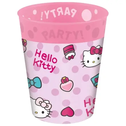 Hello Kitty Fashion micro premium plastic cup set de 4 bucati, 250 ml poza produsului