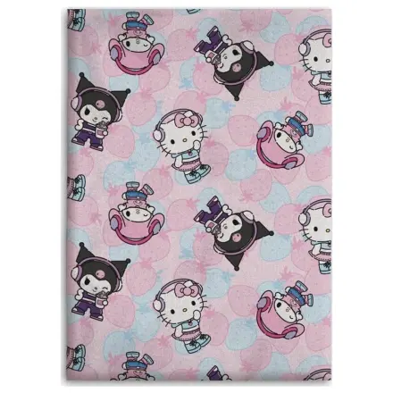 Hello Kitty Pătură de flanelă 110x150cm poza produsului