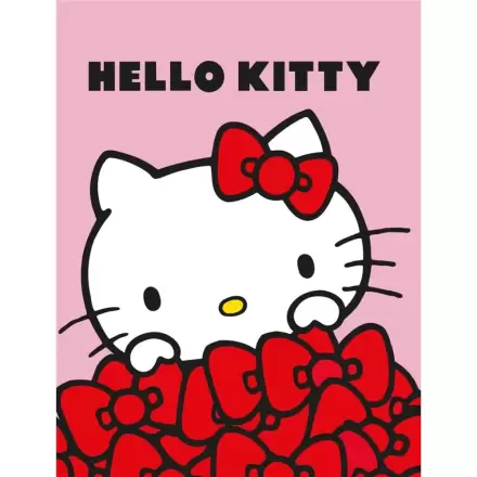 Hello Kitty Pătură de flanelă 130x160cm poza produsului