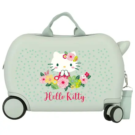 Hello Kitty Floral ABS troler 45cm poza produsului