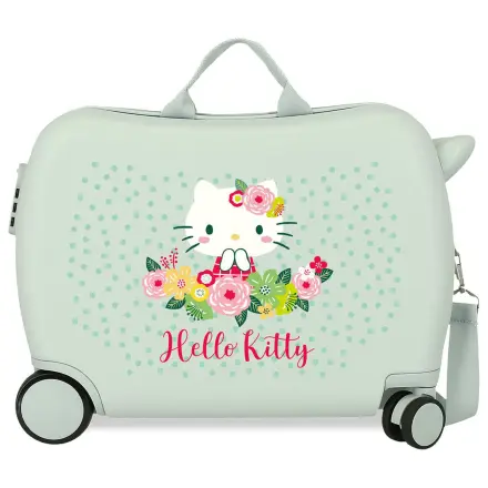 Hello Kitty Floral ABS troler valiza 50cm poza produsului