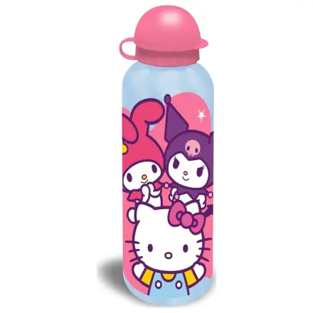 Hello Kitty Friends sticla de apa din aluminiu cu capac de baut 500 ml poza produsului