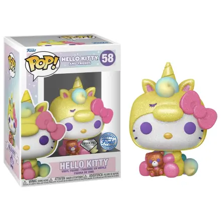 Hello Kitty Funko Pop Sanrio Nr. 58 Hello Kitty (Diamond) poza produsului