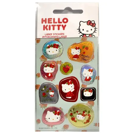 Hello Kitty Garden Set de stickere holografice poza produsului