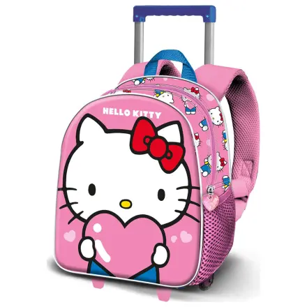 Hello Kitty Heart 3D troler 31cm poza produsului