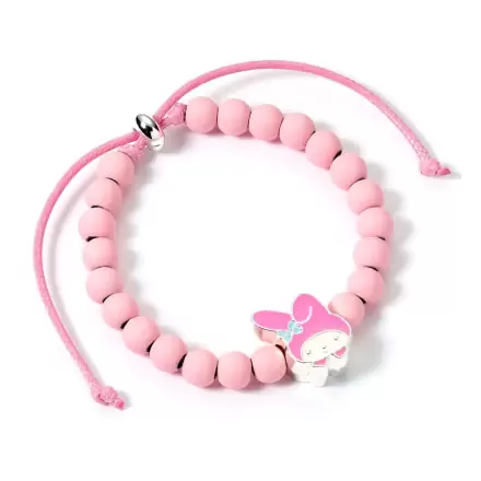 Hello Kitty Bratara Roz Margele cu My Melody Charm 21 cm poza produsului