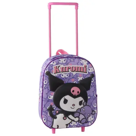 Hello Kitty Kuromi troler 3D de 30cm poza produsului