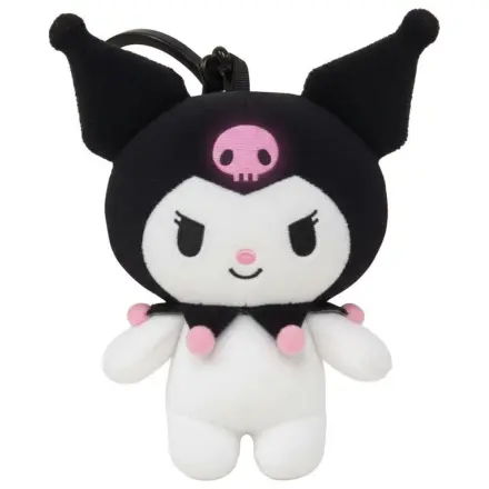 Hello Kitty Kuromi figurina de plus 3D cu agatator, farmec pentru geanta 13 cm poza produsului