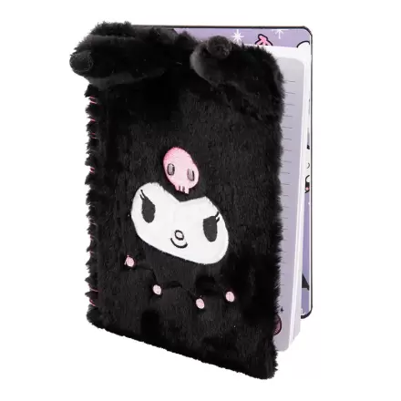 Hello Kitty Kuromi caiet A5 pufos termékfotója