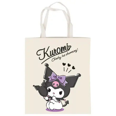 Hello Kitty Kuromi Charming Geanta Tote din panza, Geanta de cumparaturi 44 cm poza produsului