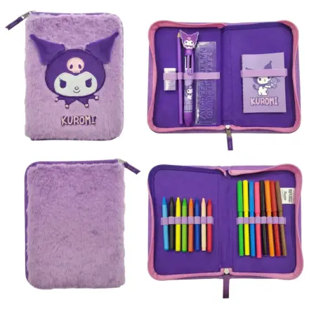 Hello Kitty Kuromi dublu penar poza produsului