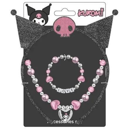 Hello Kitty Kuromi Set Bijuterii și Bentiță poza produsului