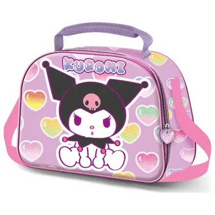 Hello Kitty Kuromi Hearts geanta de pranz 3D poza produsului