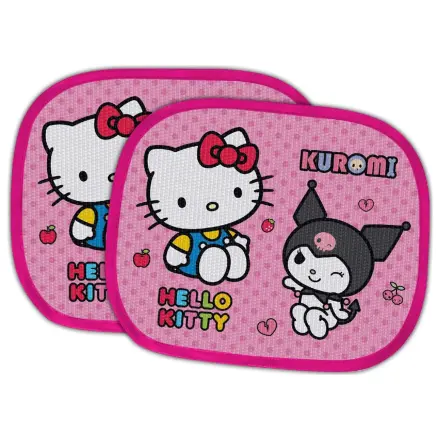 Hello Kitty Kuromi Car Window Sun Shades set de 2 bucati poza produsului