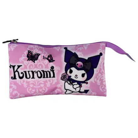 Hello Kitty Kuromi Purple penar triplu poza produsului