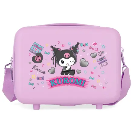 Hello Kitty Kuromi Retropop ABS beauty case adaptabil 29cm poza produsului
