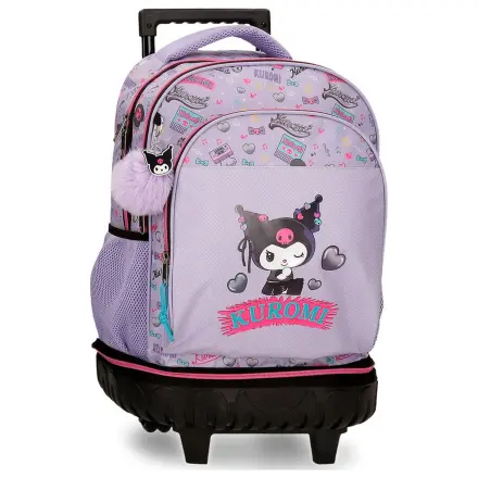 Hello Kitty Kuromi Retropop compact troler extractibil 43 cm poza produsului