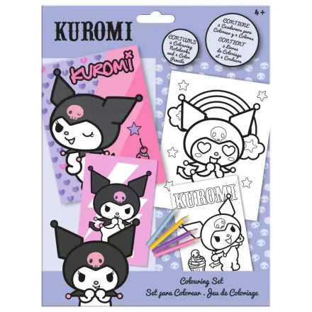 Hello Kitty Kuromi Set de colorat poza produsului