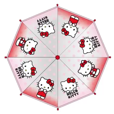 Hello Kitty umbrelă manuală cu bule termékfotója