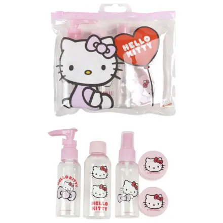 Hello Kitty Set de igiena roz pentru calatorii poza produsului