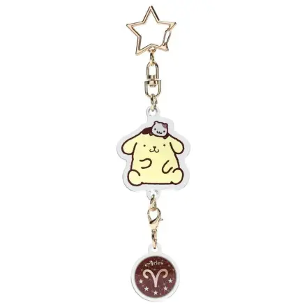 Hello Kitty Pompompurin Aries Simbol Astrologic Breloc poza produsului