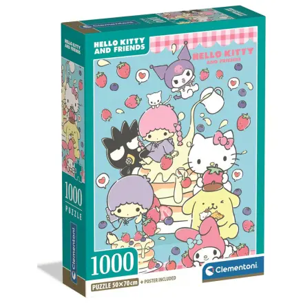 Hello Kitty puzzle 1000 piese poza produsului