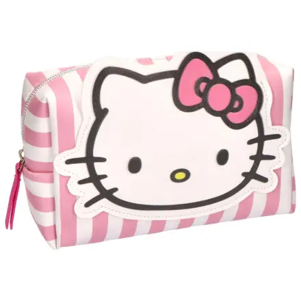 Hello Kitty geanta de toaleta in dungi 18 cm poza produsului