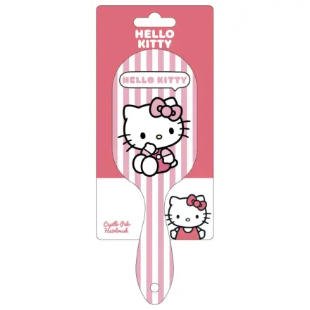 Perie de par, pieptene Hello Kitty Stripes 20 cm poza produsului
