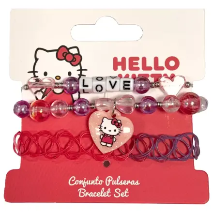 Hello Kitty Set de 3 bratari dulci poza produsului