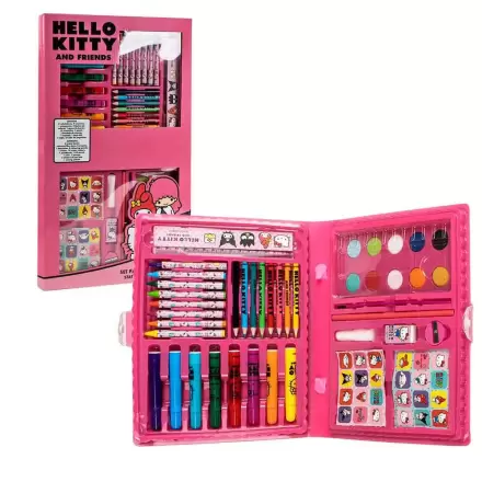 Hello Kitty set de papetărie pentru colorat poza produsului