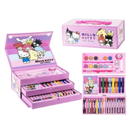 Hello Kitty trusă de colorat stationery case poza produsului